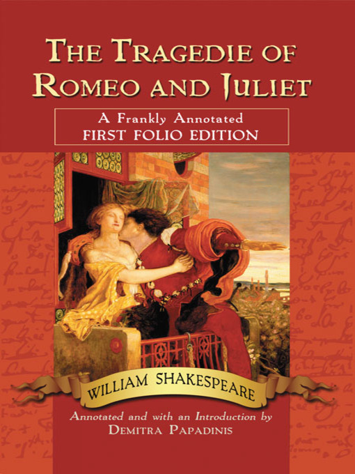 Cover image for The Tragedie of Romeo and Juliet